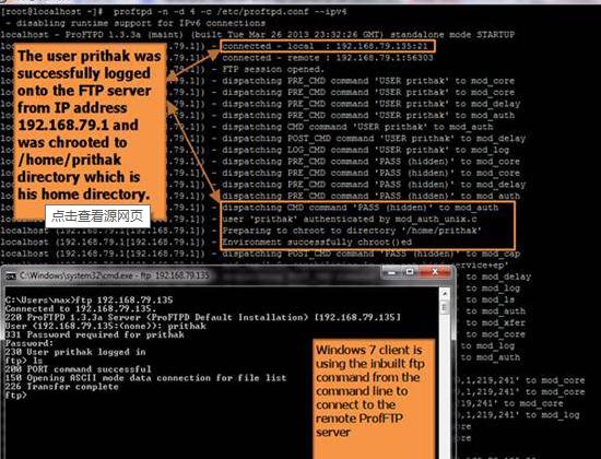 ftp服务器代码linux_本地Linux主机使用FTP上传文件到Linux云服务器