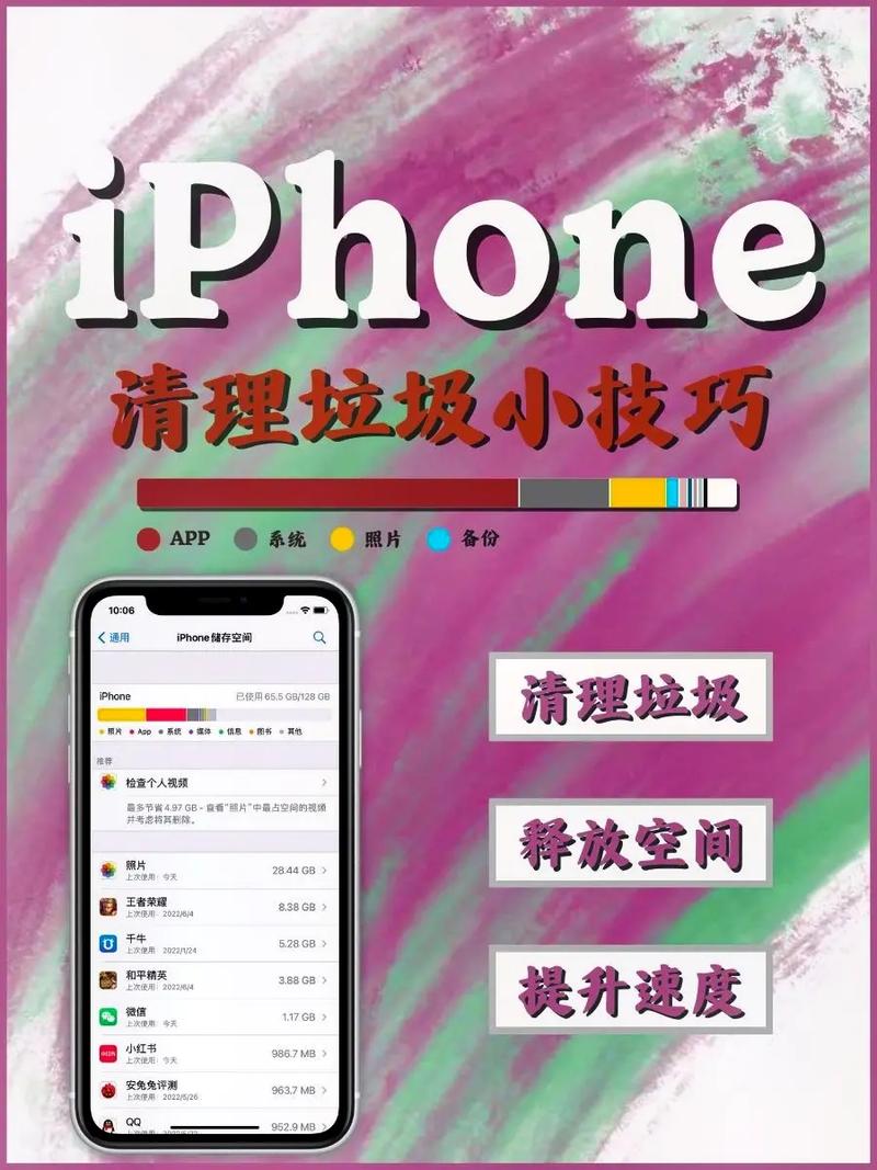 怎么清理iPhone手机垃圾