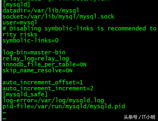 mysql 主从配置_配置主从Harbor_配置主从ip