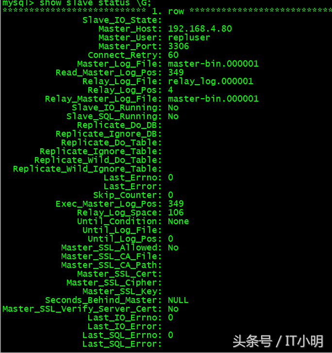 mysql 主从配置_配置主从Harbor_配置主从ip