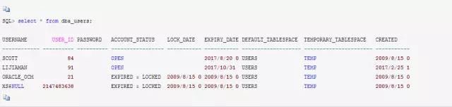 oracle修改用户的表空间_oracle修改表空间状态_oracle修改用户表空间