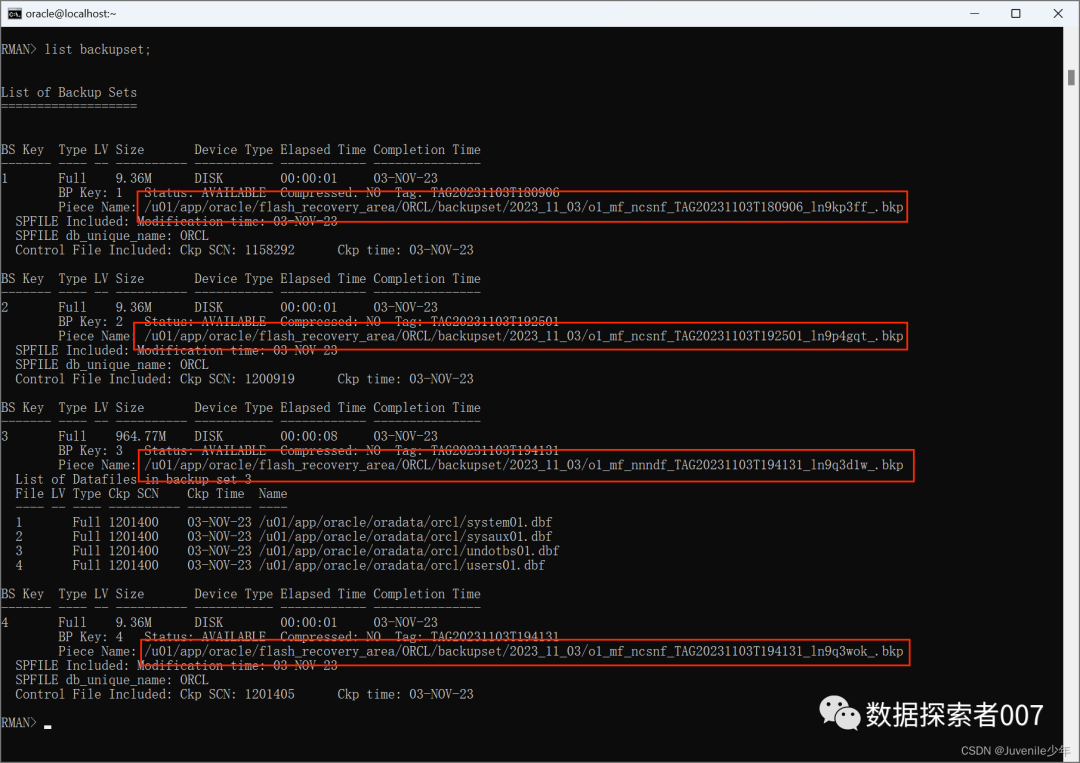 恢复oracle表_oracle 恢复 bkp_恢复删除的文件