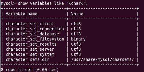 改mysql数据库编码格式_如何设置MySQL 8.0字符集的编码格式