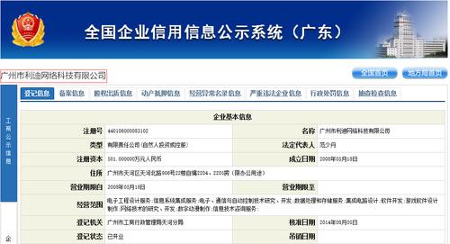 工商注册内容_企业工商信息查询